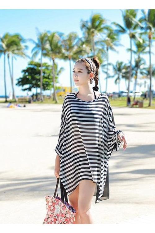 Áo Voan Đi Biển Oversize EvaAL57