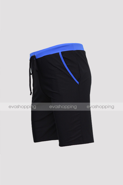 Quần bơi short nam đai xanh QD54Na