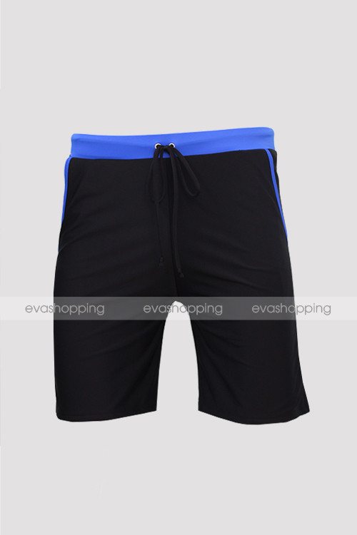 Quần bơi short nam đai xanh QD54Na