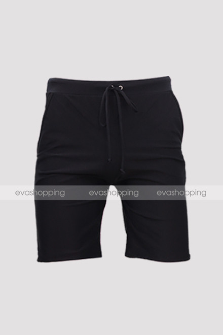 Quần bơi short nam đai đen