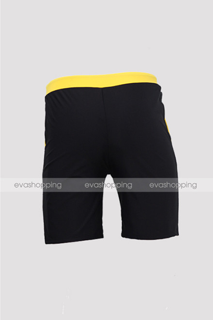 Quần bơi short nam đai vàng