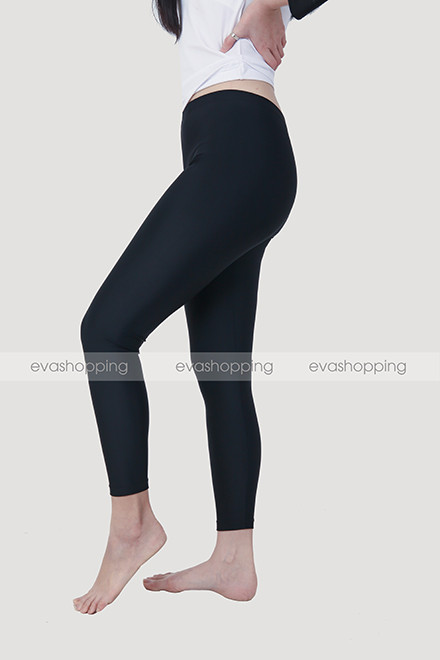 Quần bơi dài thể thao đơn sắc QBKN368