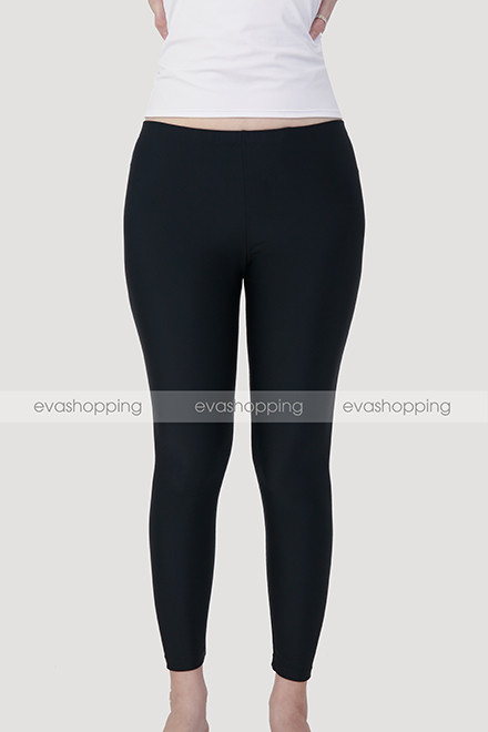 Quần bơi dài thể thao đơn sắc QBKN368