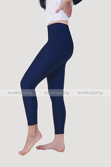 Quần bơi dài thể thao xanh đen QBKN369