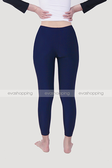 Quần bơi dài thể thao xanh đen QBKN369