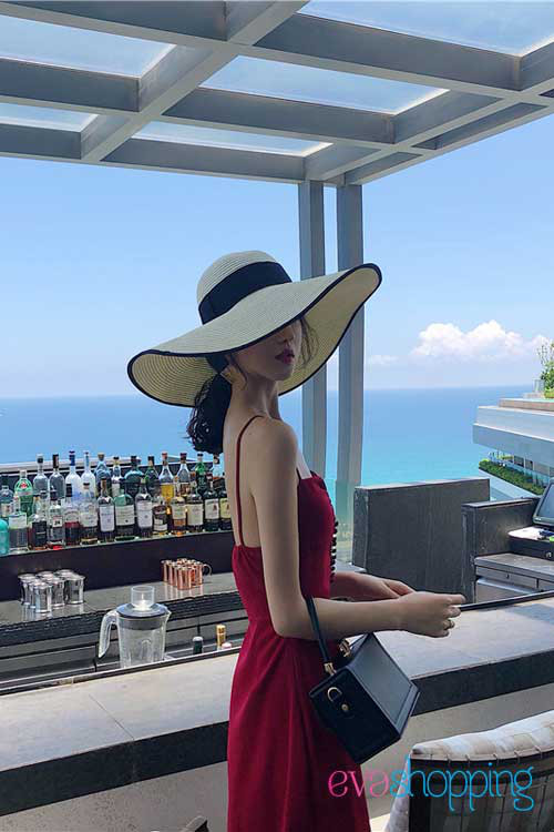 Nón vành rộng đi biển N05