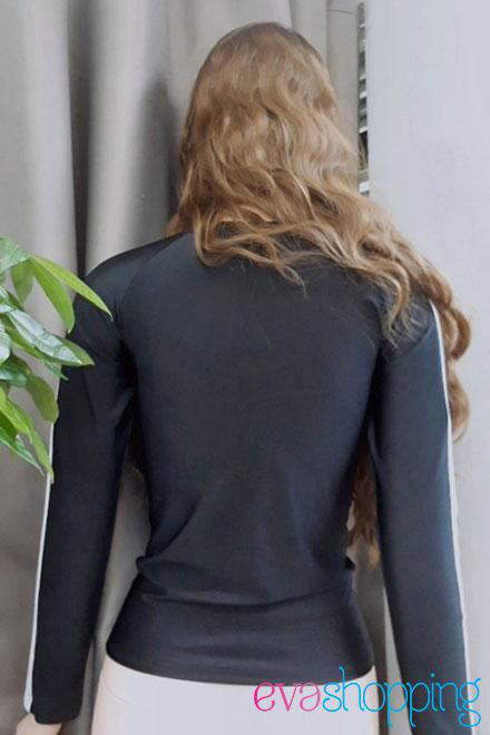 Áo bơi nữ tay dài thể thao