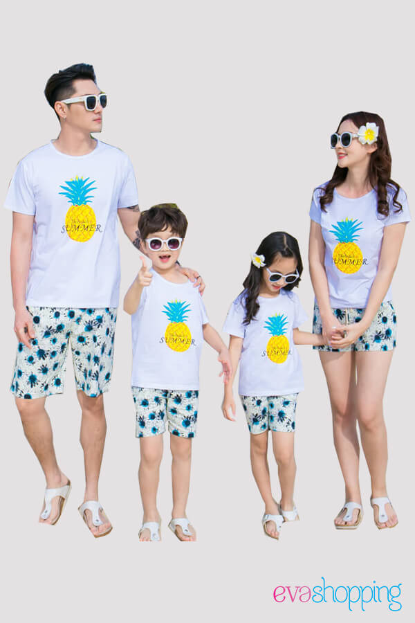Đồng phục gia đình đi biển Summer