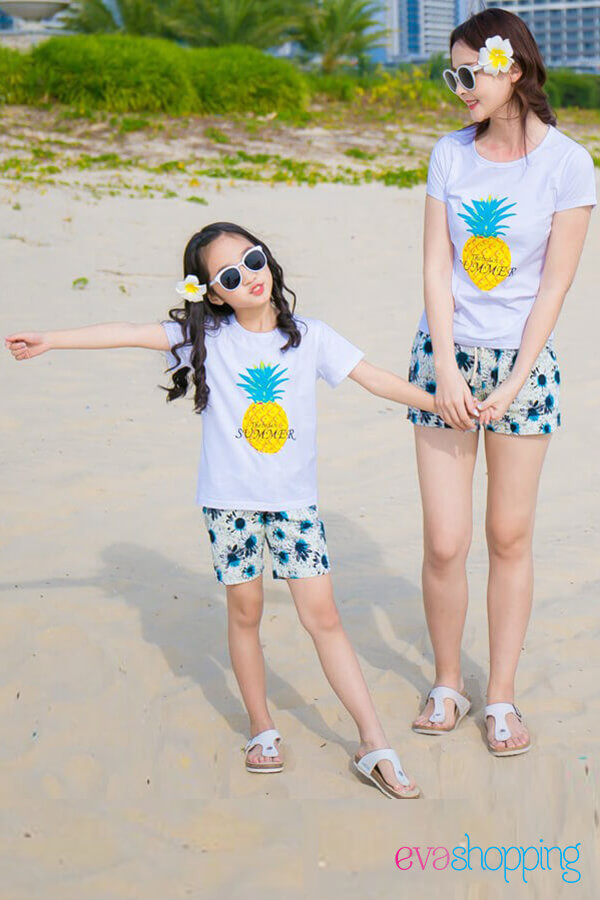 Đồng phục gia đình đi biển Summer