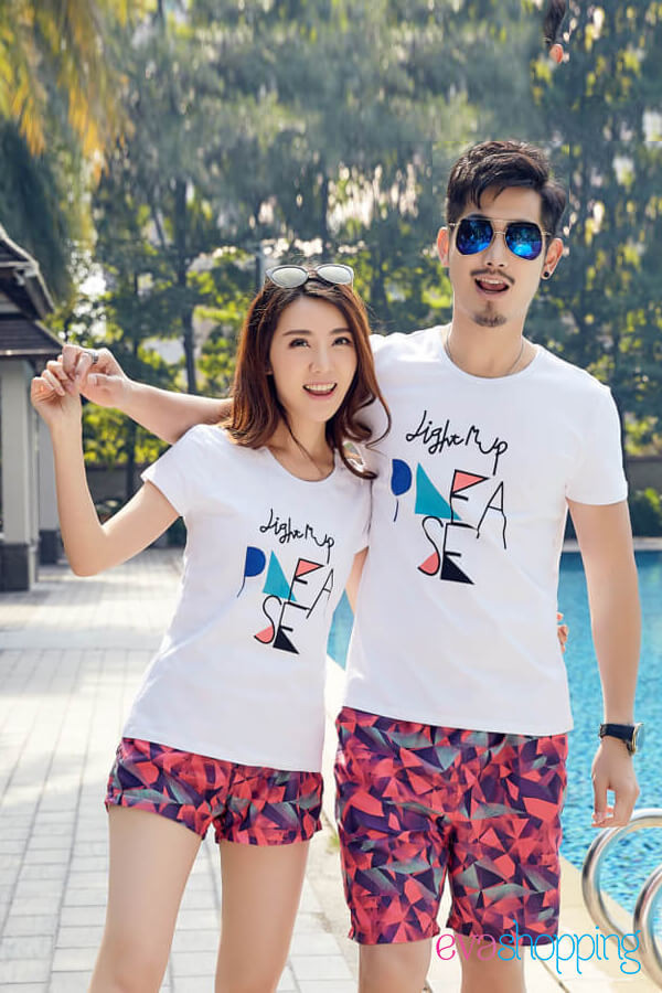 Đồng phục gia đình đi biển Please