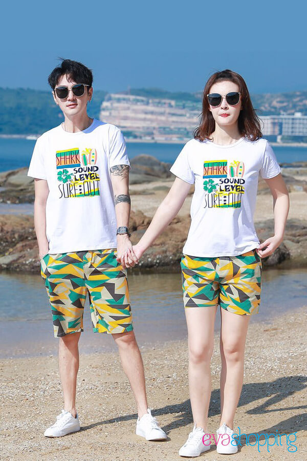 Đồng phục gia đình đi biển Shark Sound