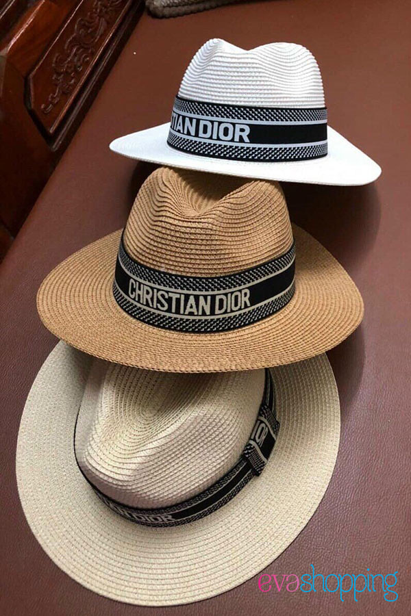 Nón phớt cói kiểu padama đi biển Unisex