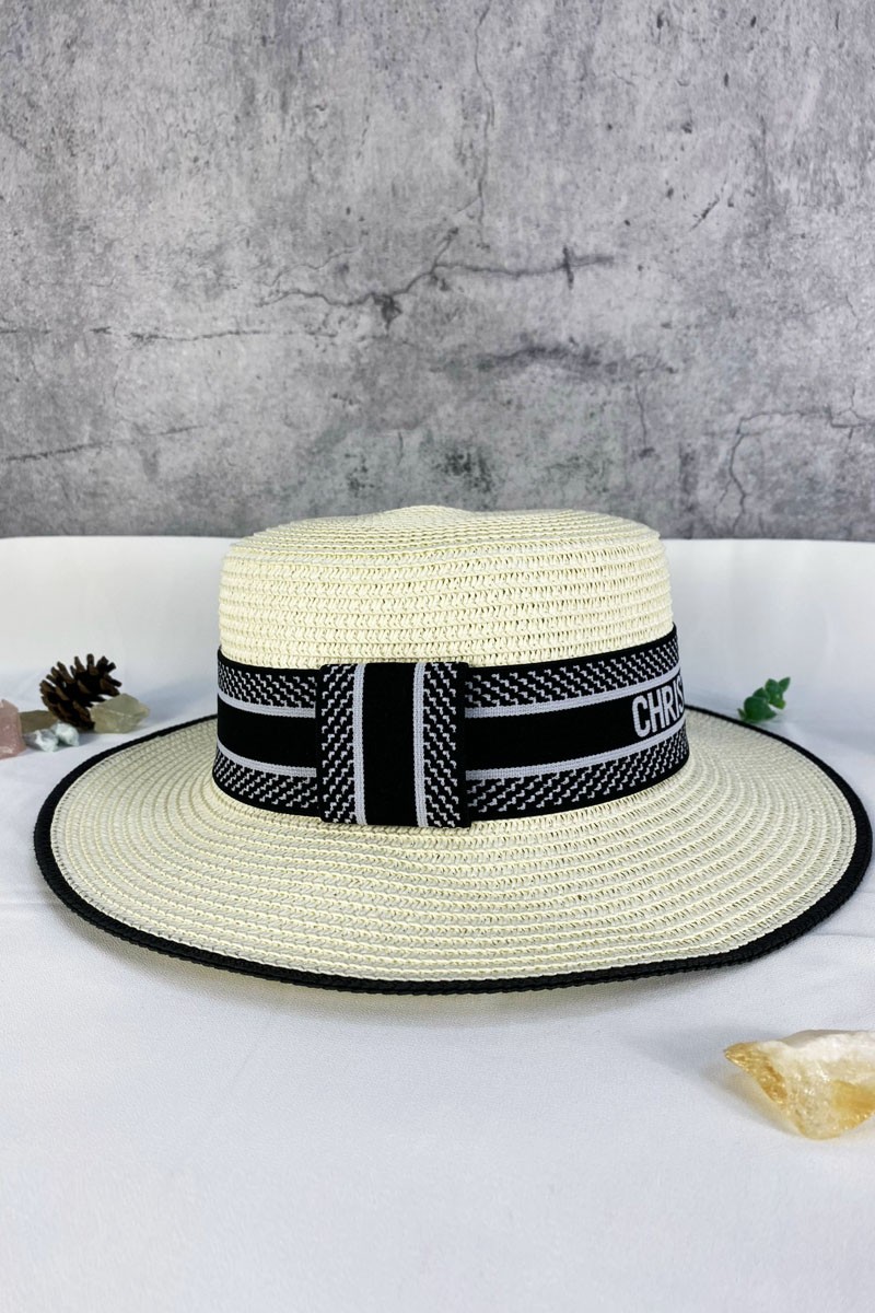 Nón phớt cói kiểu padama đi biển Unisex