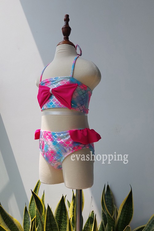 Đồ bơi bé gái hai mảnh BB208