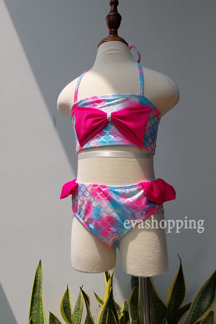 Đồ bơi bé gái hai mảnh BB208