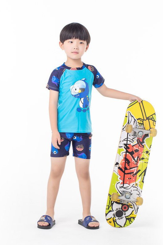 Đồ bơi bé trai hình khủng long BBB04