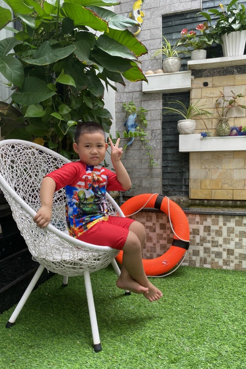 Đồ bơi bé trai siêu nhân BB03