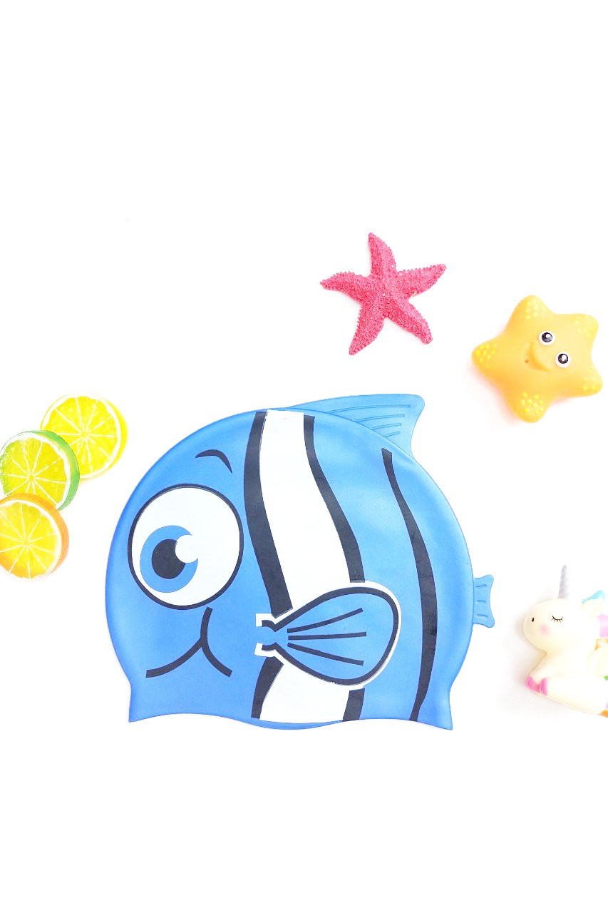 Nón bơi con cá cho bé NBB01