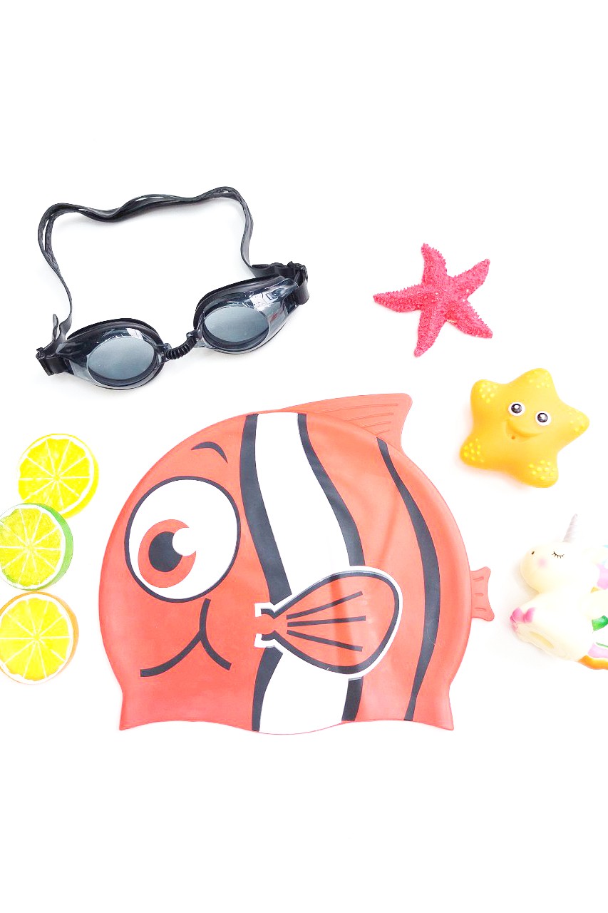 Nón bơi con cá cho bé NBB02