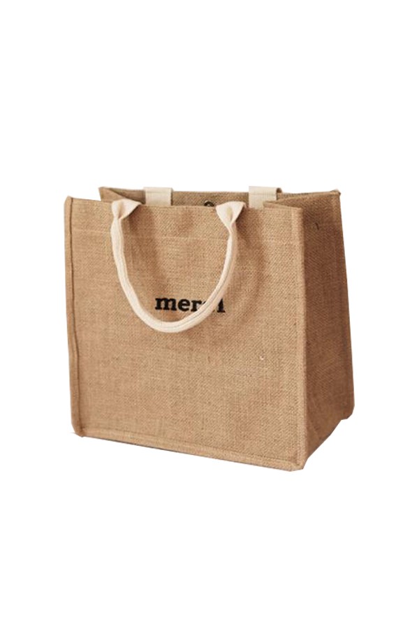 Túi cói đi biển merci