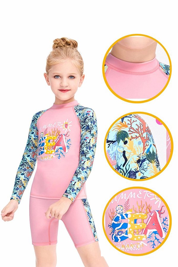 Đồ bơi bé gái họa tiết hoạt hình siêu xinh