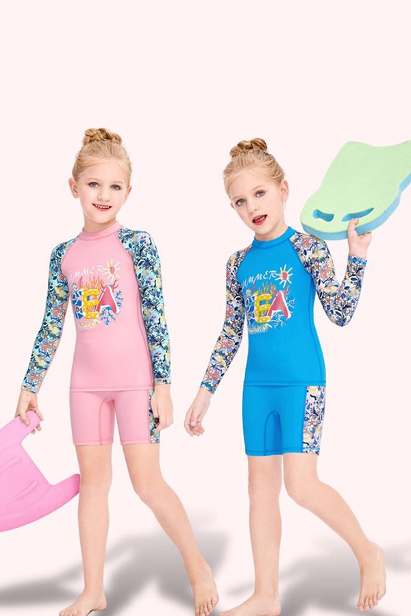 Đồ bơi bé gái họa tiết hoạt hình siêu xinh