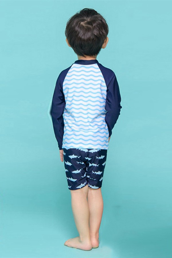 Bộ đồ bơi bé trai cao cấp hình cá mập