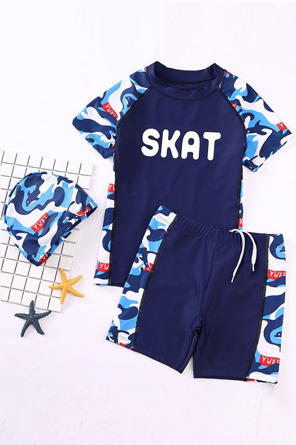 Đồ bơi bé trai áo rời BBB09