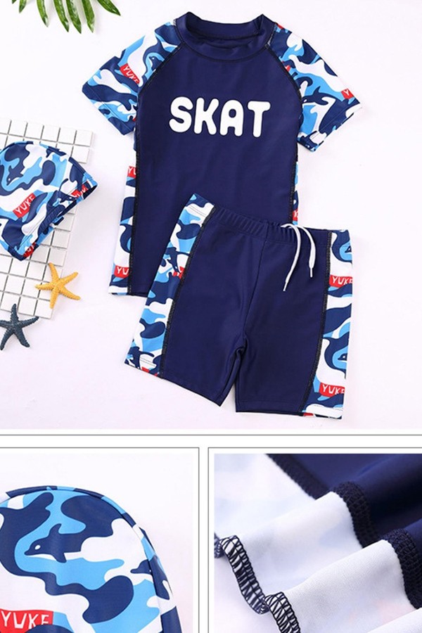 Đồ bơi bé trai áo rời BBB09