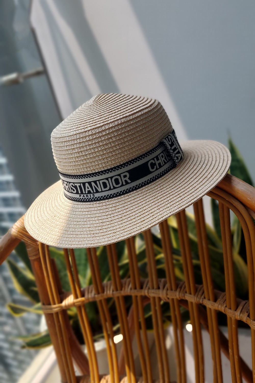 Nón cói đi biển vintage N26