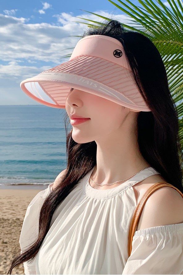 Nón nữa đầu vành rộng chống nắng N38