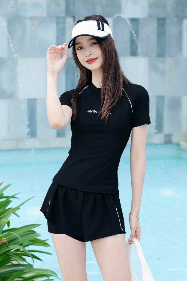 Đồ bơi nữ kín đáo quần hai lớp BKN1016