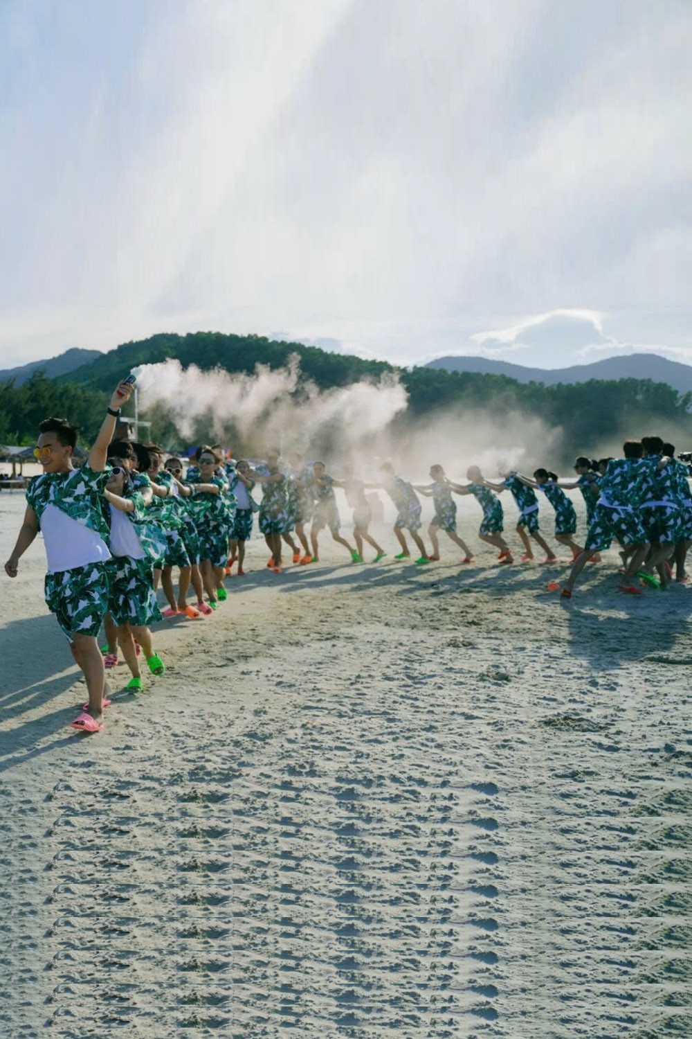 Đồng phục đi biển cho team lá chuối DP14