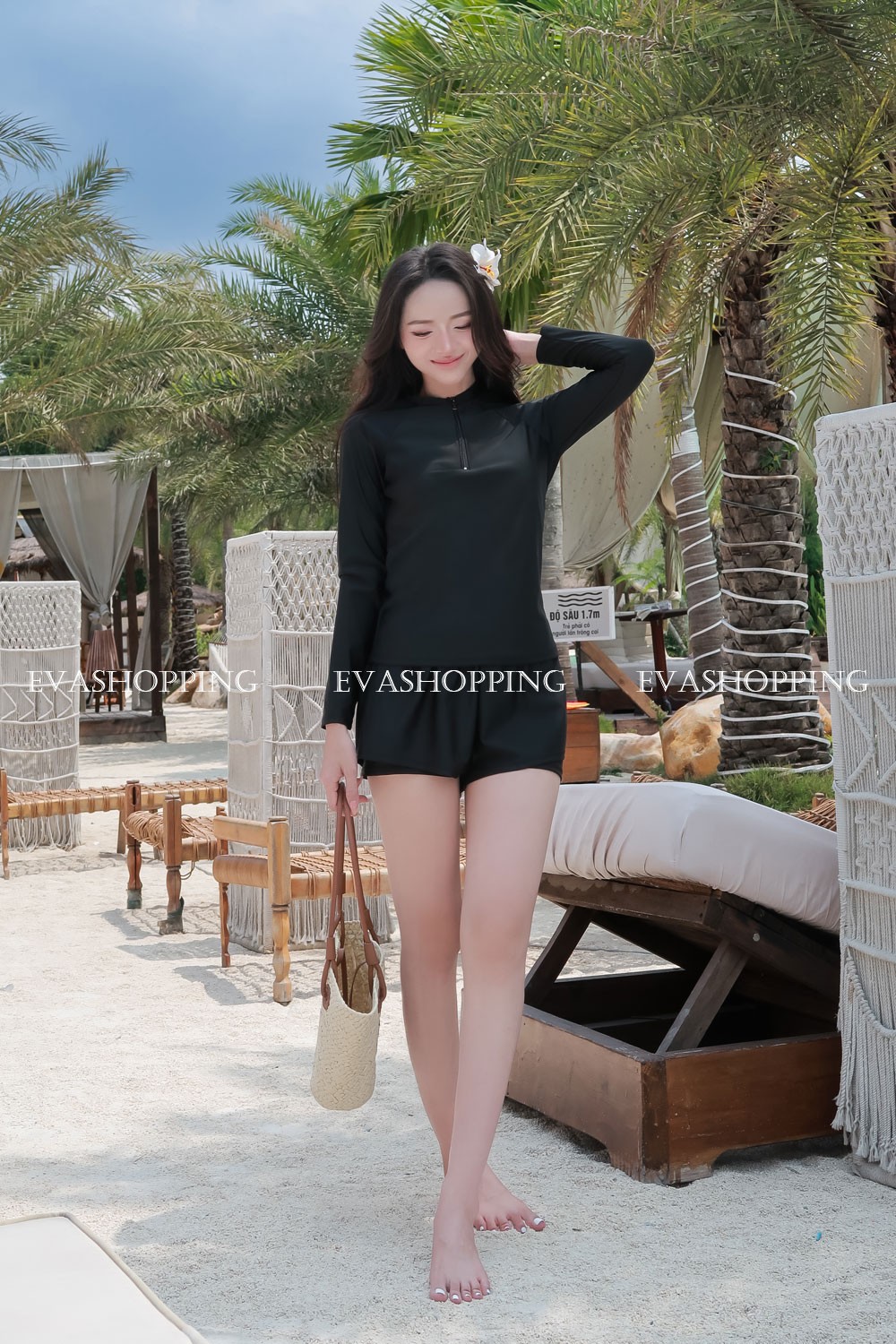 Đồ bơi nữ dài tay chống nắng