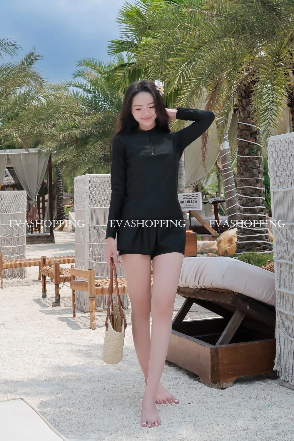 Đồ bơi nữ dài tay chống nắng