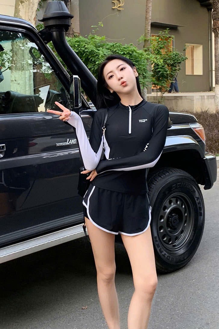 Đồ bơi dài tay kín đáo thể thao BKN1112