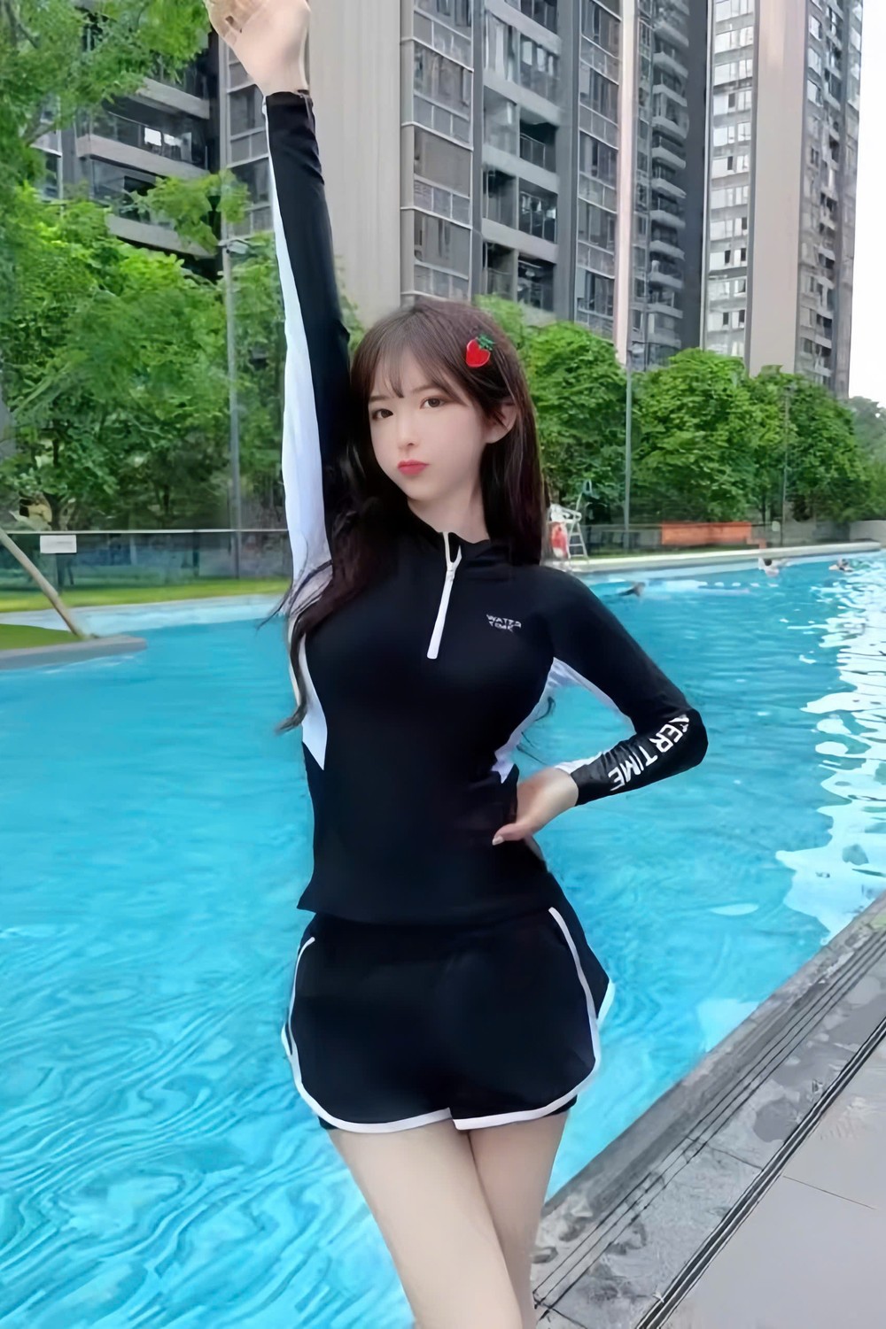 Đồ bơi dài tay kín đáo thể thao BKN1112