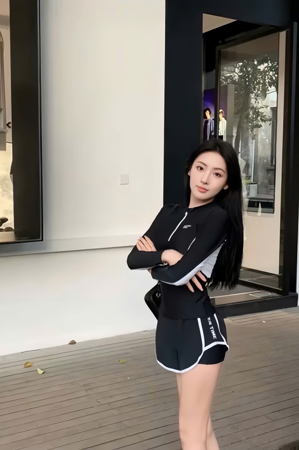 Đồ bơi dài tay kín đáo thể thao BKN1112