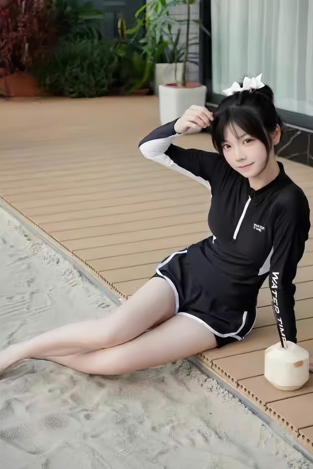 Đồ bơi dài tay kín đáo thể thao BKN1112