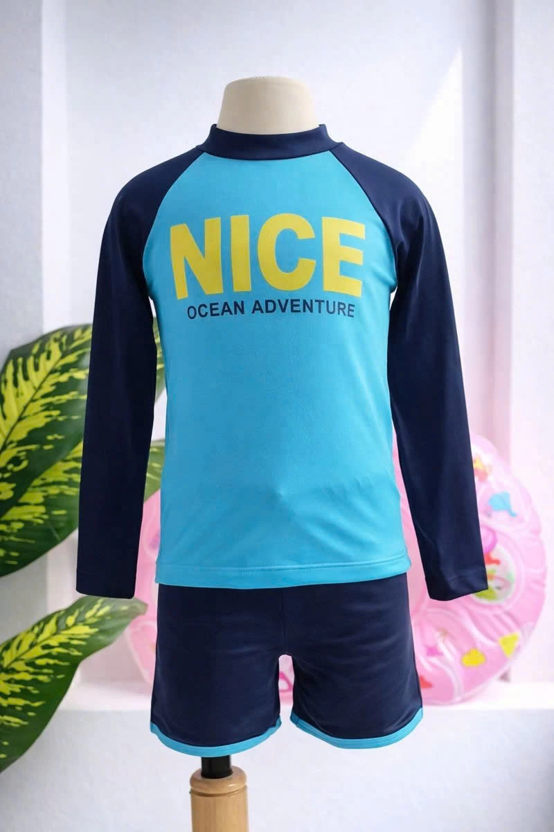 Đồ bơi cho bé trai dài tay BBB24