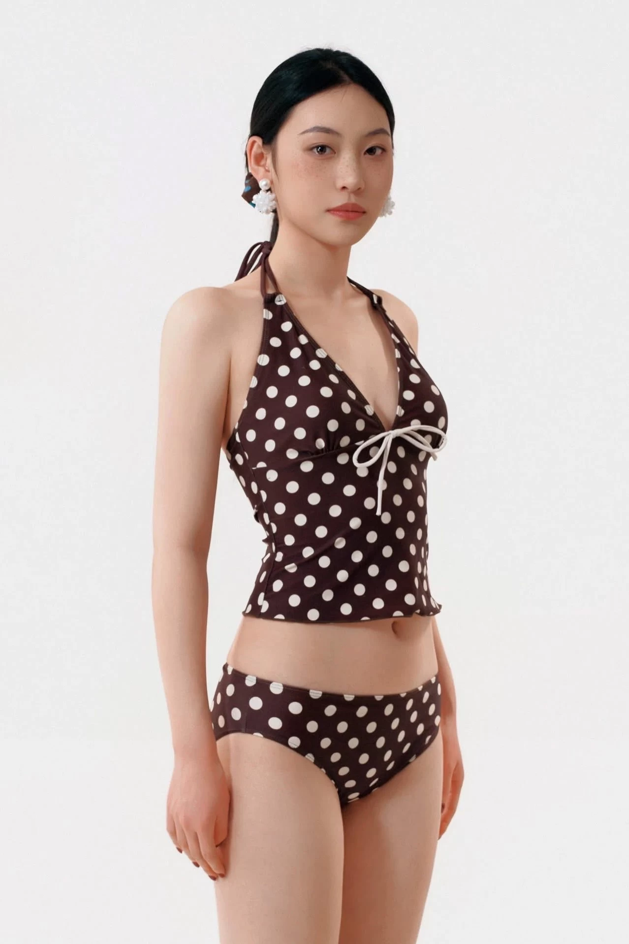 Bikini 3 Mảnh Chấm Bi Hot Trend 2026 – Tôn Dáng, Che Khuyết Điểm Cực Xinh