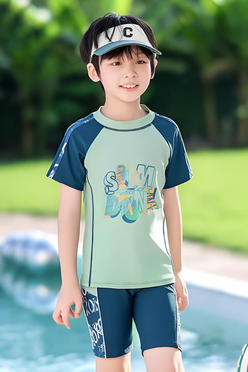 Đồ bơi bé trai tay ngắn EVA SURF SPORT