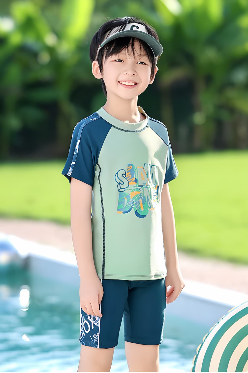 Đồ bơi bé trai tay ngắn EVA SURF SPORT