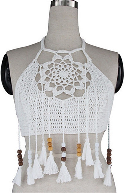 Bikini len móc Crochet