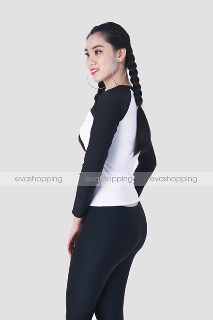 Bikini dài tay quần dài đơn sắc KN362