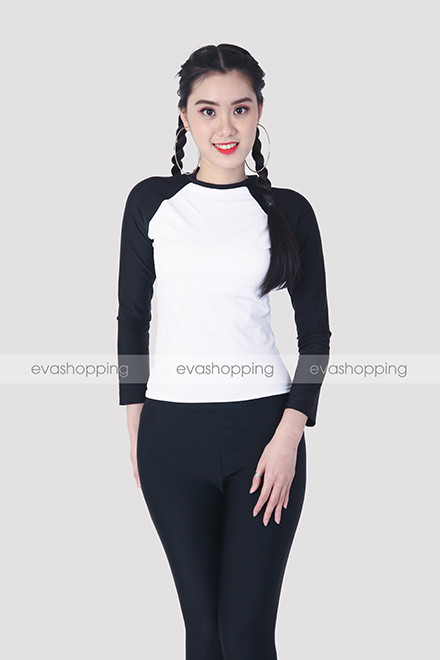 Bikini dài tay quần dài đơn sắc KN362